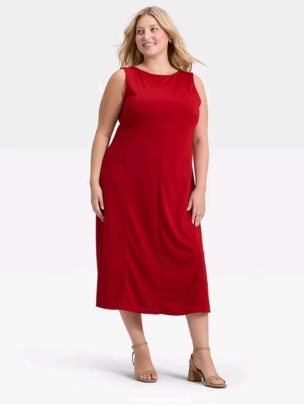NWT A New Day Midi Dress- XL - Picture 3 of 7